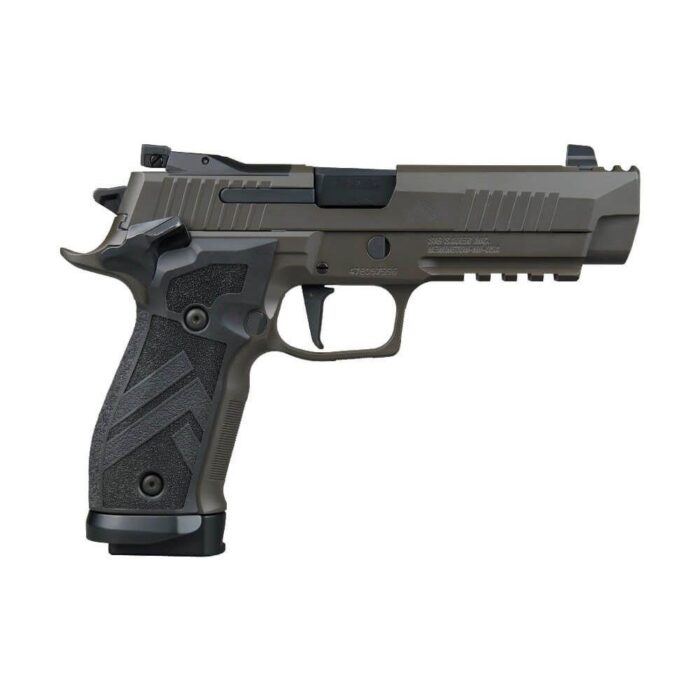 Sig Sauer P226 X-Five Legion SAO Handgun 9mm Luger 10rd Magazines(3) 4.4" Barrel Suppressor High Sights TXG Grip Comp Slide