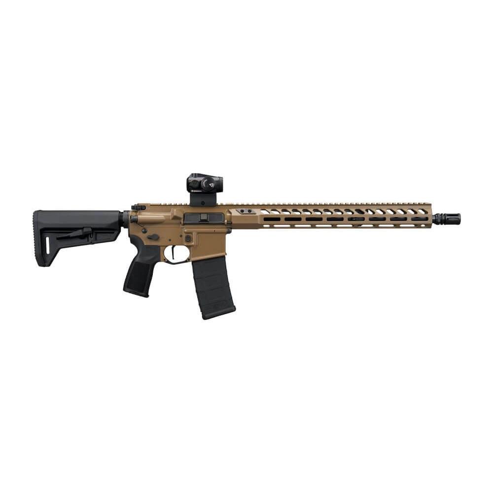 Sig Sauer M400 Forge FDE Rifle 5.56 NATO 30rd Magazine 16" Barrel ROMEO-MSR GEN II Adjustable Stock M-LOK Handguard 3 Sig Sauer M400 Forge FDE Rifle 5.56 NATO 30rd Magazine 16" Barrel ROMEO-MSR GEN II Adjustable Stock M-LOK Handguard
