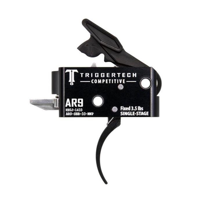 TriggerTech AR-9 Competitive Single Stage Rifle Trigger 3.5 lbs Curved