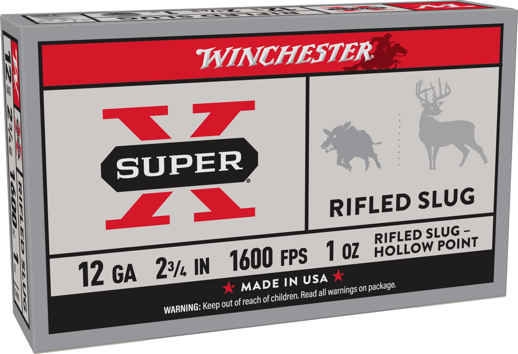 WINCHESTER SPR-X 12 23/4 1OZ SLUG 5RD BX 250RD CASE 3 WINCHESTER SPR-X 12 23/4 1OZ SLUG 5RD BX 250RD CASE