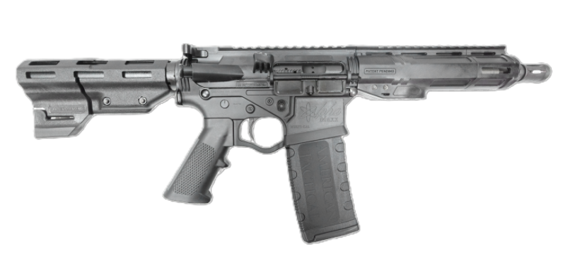 ATI ALPHA MAXX HGA 5.56 7.5" PISTOL W/7" POLY MLOK HANGUARD FLAT TOP W/BRACE 3 ATI ALPHA MAXX HGA 5.56 7.5" PISTOL W/7" POLY MLOK HANGUARD FLAT TOP W/BRACE