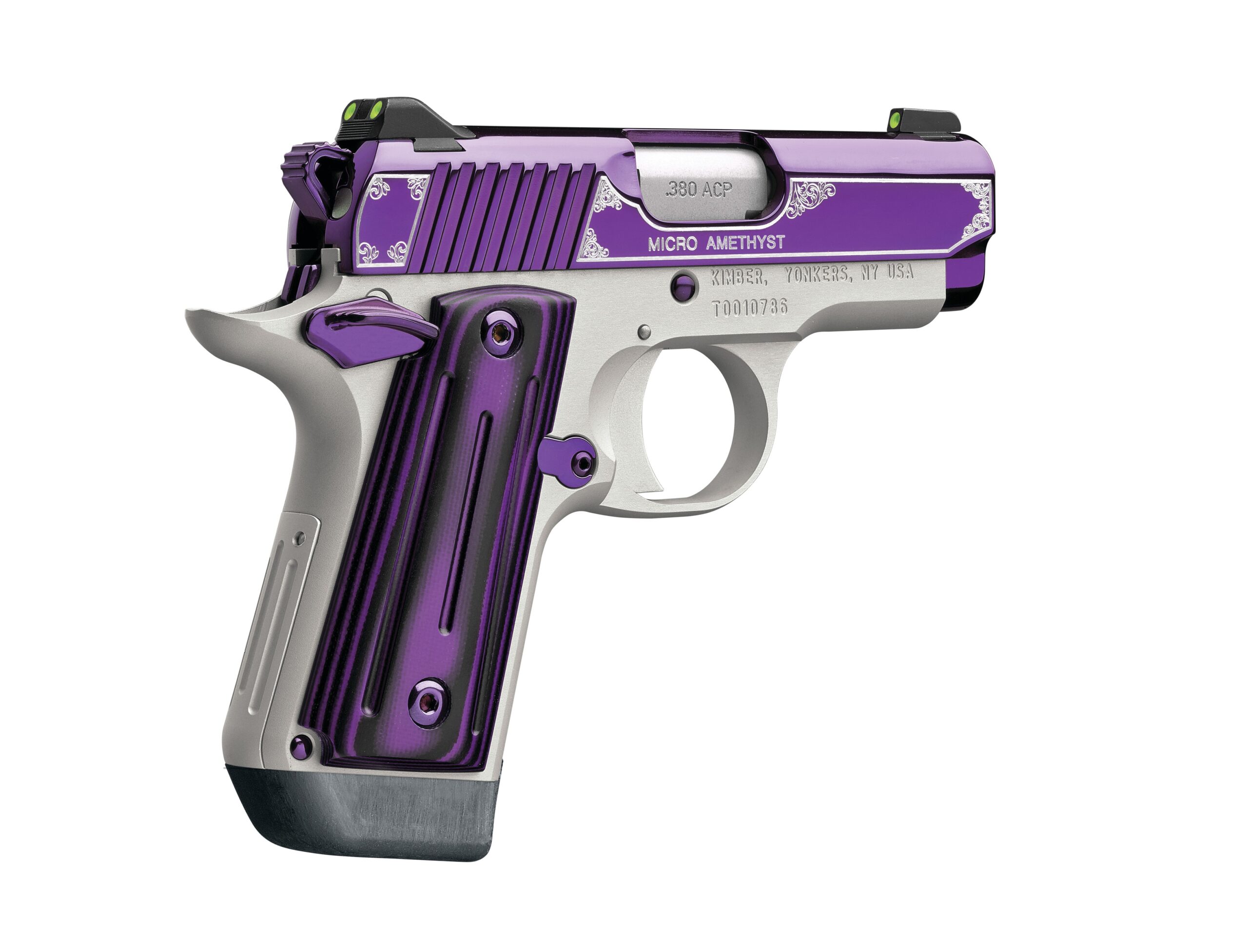 KIMBER MICRO AMETHYST 380ACP 2.75" NS 3 KIMBER MICRO AMETHYST 380ACP 2.75" NS