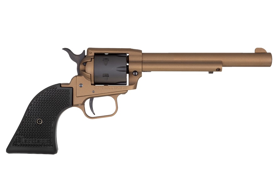 HERITAGE MANUFACTURING 22LR BURNT BRONZE 6.5" FS 3 HERITAGE MANUFACTURING 22LR BURNT BRONZE 6.5" FS