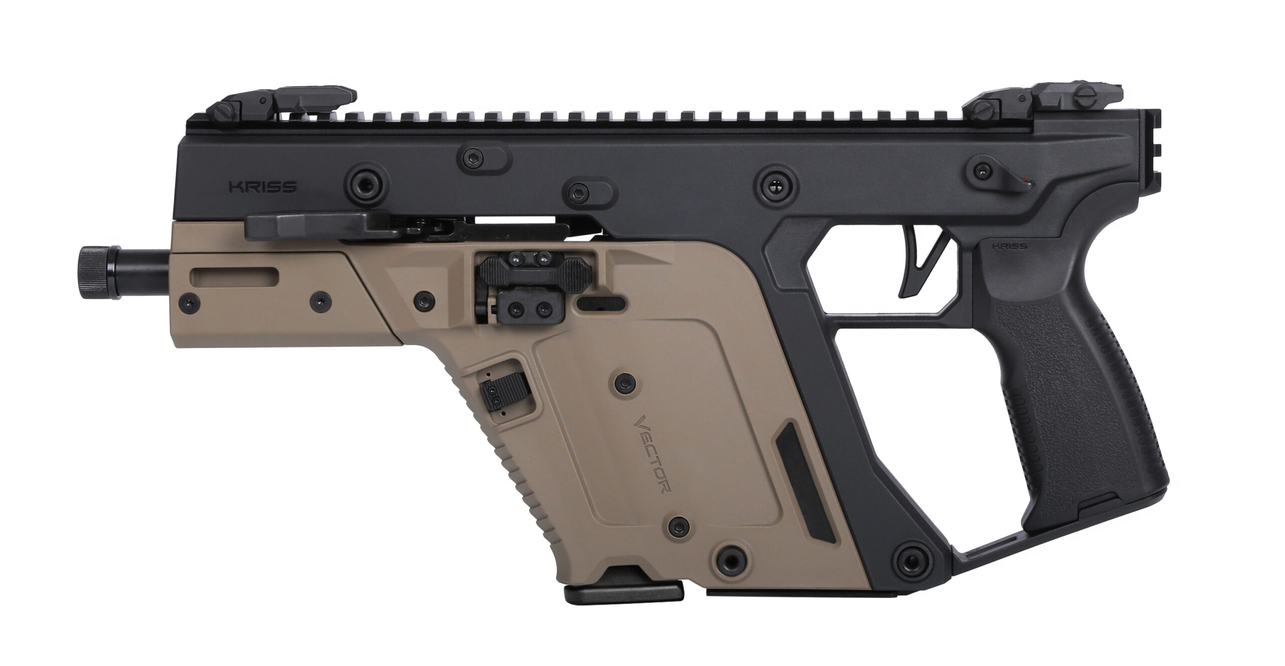 KRISS USA VECTOR SDP G3 9MM BK/FDE 10+1 3 KRISS USA VECTOR SDP G3 9MM BK/FDE 10+1