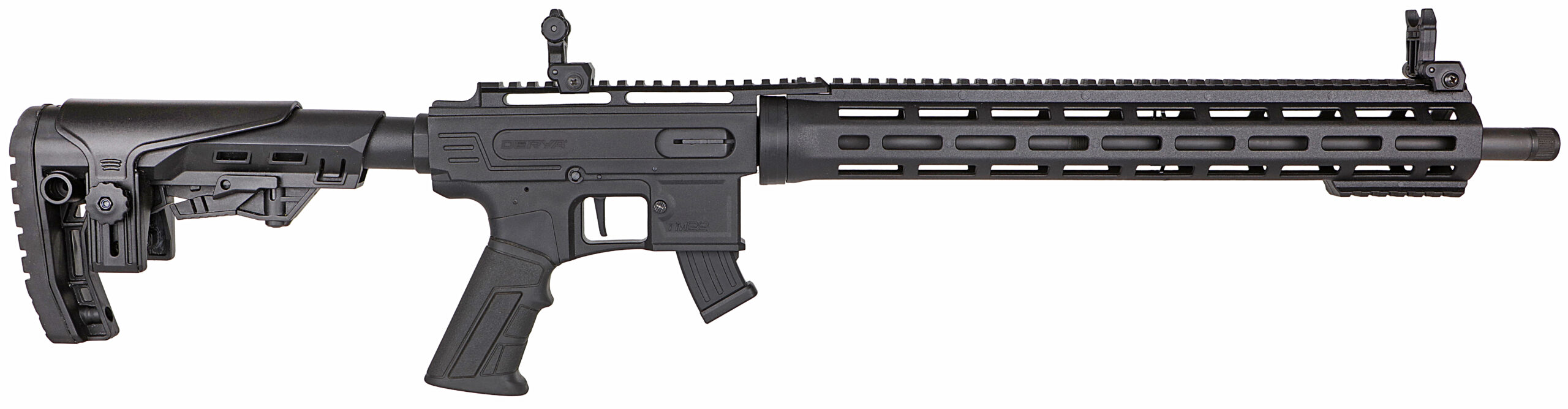 DERYA ARMS TM22 FLASH 22LR BLK 18" 10+1 3 DERYA ARMS TM22 FLASH 22LR BLK 18" 10+1