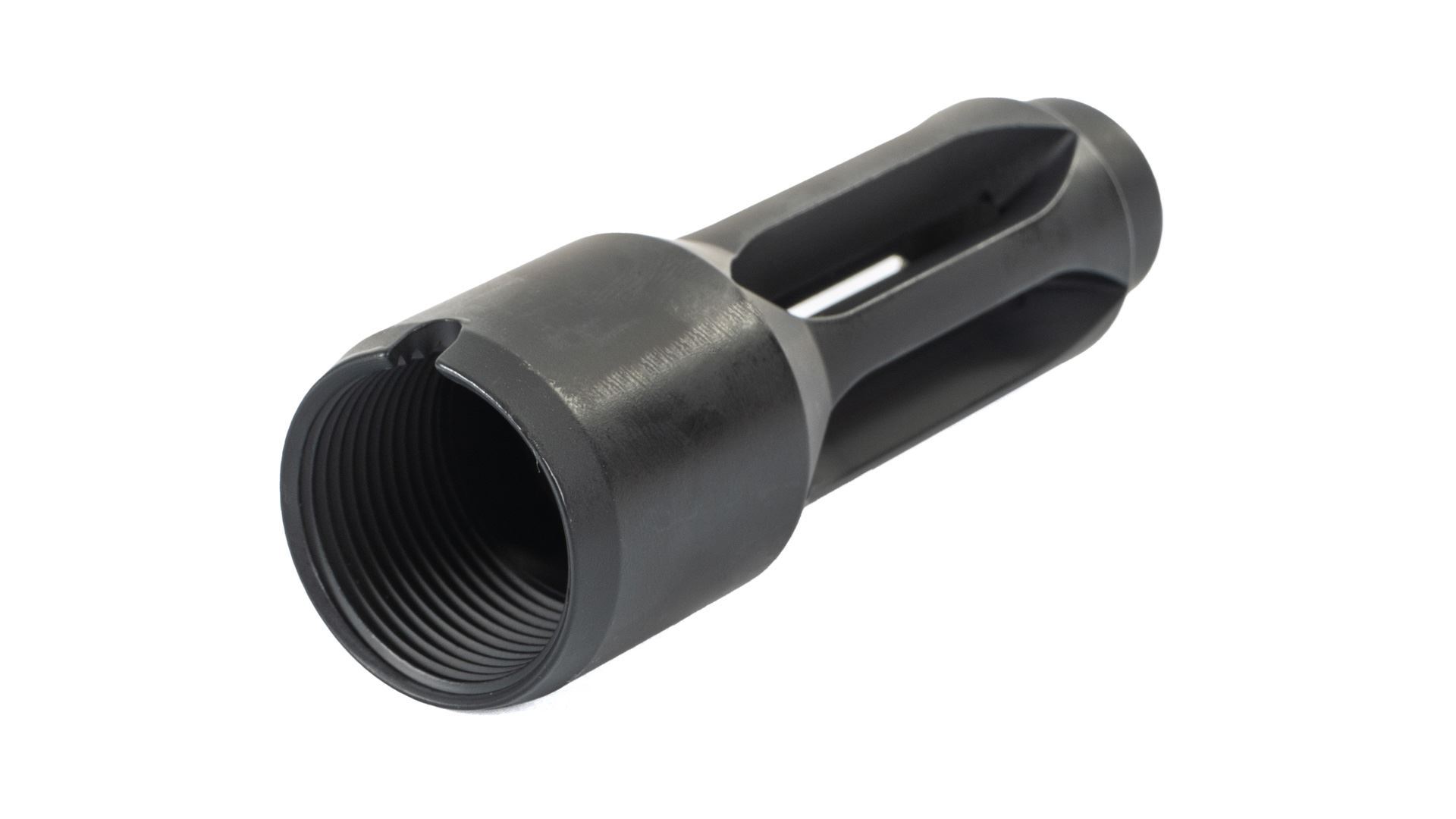 Arsenal AR-M1 4-port Flash Hider 7.62x39mm 24x1.5mm RH Threads Stainless Steel Cerakote US Made 4 Arsenal AR-M1 4-port Flash Hider 7.62x39mm 24x1.5mm RH Threads Stainless Steel Cerakote US Made - Image 2