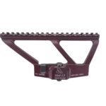 Arsenal Picatinny Scope Mount with Plum Hard Anodized for AK Variant Rifles with Side Rail 2 0013451 arsenal picatinny scope mount with plum hard anodized for ak variant rifles with side rail