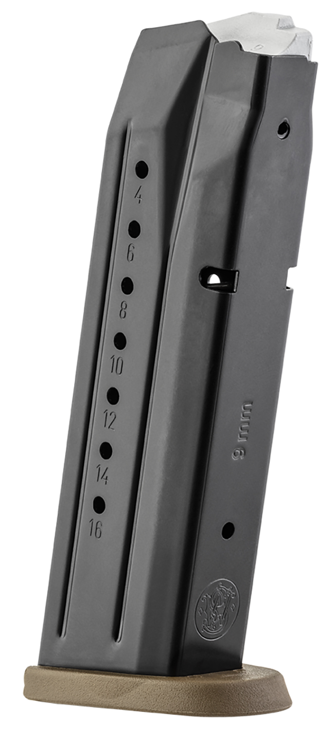 SMITH AND WESSON MAGAZINE M&P9 FDE 9MM 17RD 3 SMITH AND WESSON MAGAZINE M&P9 FDE 9MM 17RD