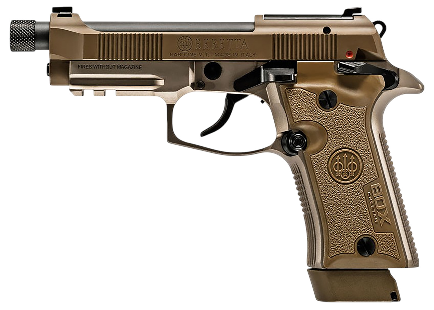 BERETTA 80X CHEETAH 380ACP FDE 10+1 TB 3 BERETTA 80X CHEETAH 380ACP FDE 10+1 TB