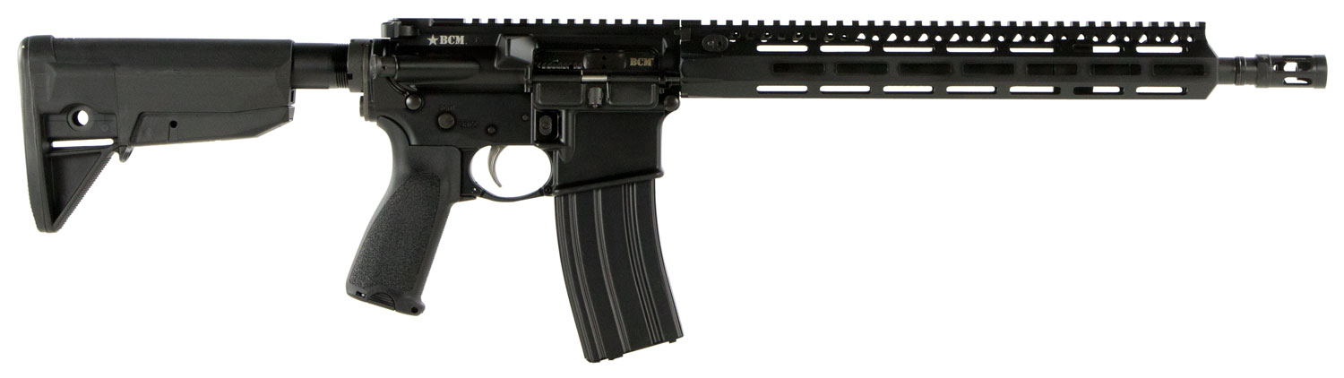 BCM 780750 RECCE-14 MCMR 223 Rem/5.56x45mm NATO 30+1 14.50" Steel Chrome Lined Barrel, Mod 3 Compensator, Anodized 7075-T6 Aluminum Receiver, Synthetic 6 Position Stock, Ambidextrous Safety 3 BCM 780750 RECCE-14 MCMR 223 Rem/5.56x45mm NATO 30+1 14.50" Steel Chrome Lined Barrel, Mod 3 Compensator, Anodized 7075-T6 Aluminum Receiver, Synthetic 6 Position Stock, Ambidextrous Safety