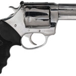 Charter Arms 73539 Mag Pug Large 357 Mag, 5 Shot 3" High Polished Stainless Steel Barrel, Cylinder & Frame w/Black Finger Grooved Rubber Grip 2 108934