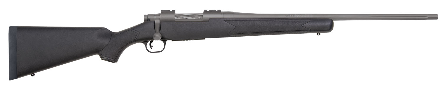 Mossberg 28069 Patriot Full Size 25-06 Rem 5+1 22" Stainless Cerakote Fluted Barrel, Drilled & Tapped Cerakote Stainless Steel Receiver, Black Fixed Synthetic Stock, Right Hand 3 Mossberg 28069 Patriot Full Size 25-06 Rem 5+1 22" Stainless Cerakote Fluted Barrel, Drilled & Tapped Cerakote Stainless Steel Receiver, Black Fixed Synthetic Stock, Right Hand