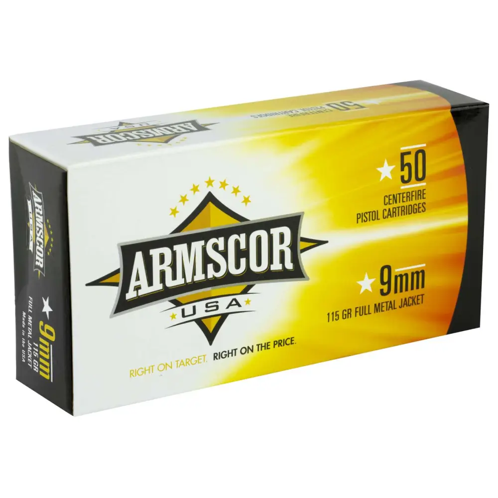 ARMSCOR 9MM 115GR FMJ 3 ARMSCOR 9MM 115GR FMJ