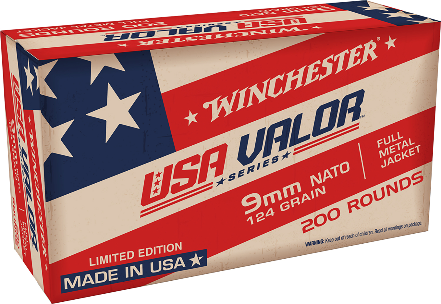 Winchester Ammo USA9NATO USA Value Pack 9mmLuger 124gr Full Metal Jacket 150 Per Box/5 Case 3 Winchester Ammo USA9NATO USA Value Pack 9mmLuger 124gr Full Metal Jacket 150 Per Box/5 Case