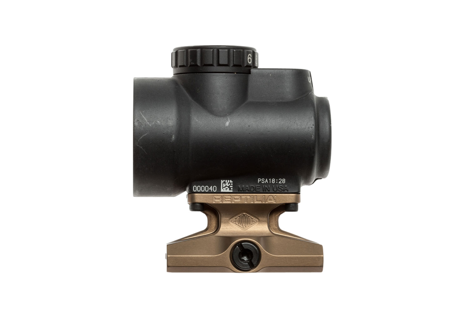 Reptilia LLC 100025 Dot Mount Flat Dark Earth Anodized Lower 1/3 Co-Witness 3 Reptilia LLC 100025 Dot Mount Flat Dark Earth Anodized Lower 1/3 Co-Witness