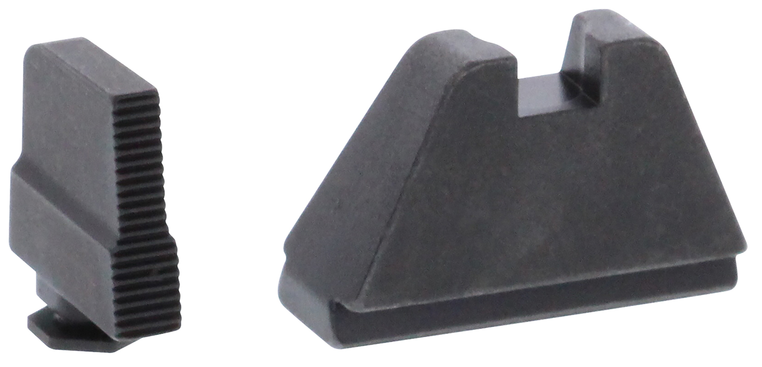 AmeriGlo GL507 Optic Compatible Sight Set for Glock 5XL Tall Serrated Front Sight-Black Rear Sight 3 AmeriGlo GL507 Optic Compatible Sight Set for Glock 5XL Tall Serrated Front Sight-Black Rear Sight