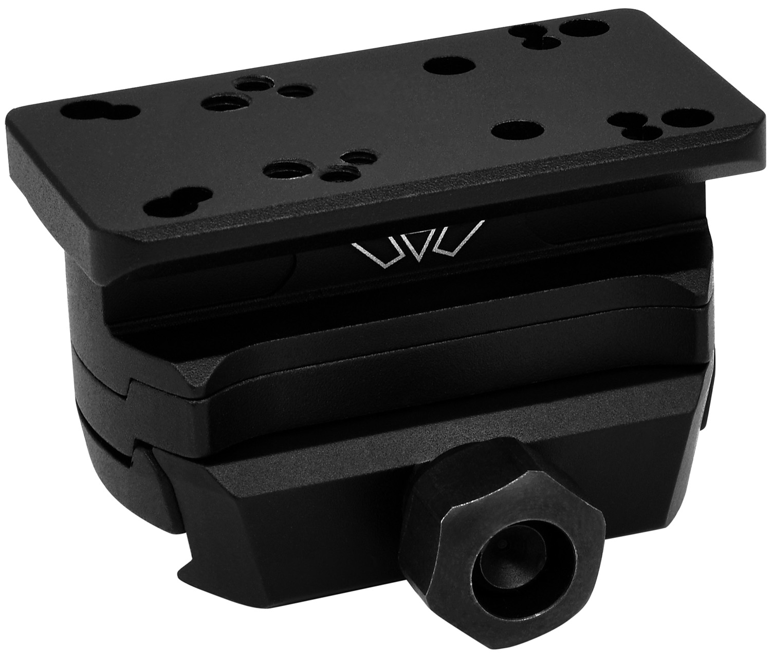 Warne 6103M Red Dot Riser Tactical Black Anodized 3 Warne 6103M Red Dot Riser Tactical Black Anodized