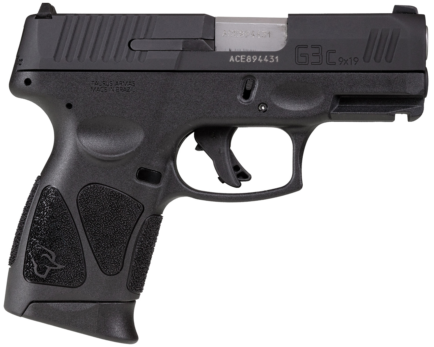 Taurus 1G3CSR9031 G3C Compact Frame 9mm Luger 12+1 3.26" Matte Stainless Steel Barrel, Matte Black Tenifer Serrated Steel Slide, Black Polymer Frame w/Picatinny Rail, Black Polymer Grip, Right Hand 3 Taurus 1G3CSR9031 G3C Compact Frame 9mm Luger 12+1 3.26" Matte Stainless Steel Barrel, Matte Black Tenifer Serrated Steel Slide, Black Polymer Frame w/Picatinny Rail, Black Polymer Grip, Right Hand