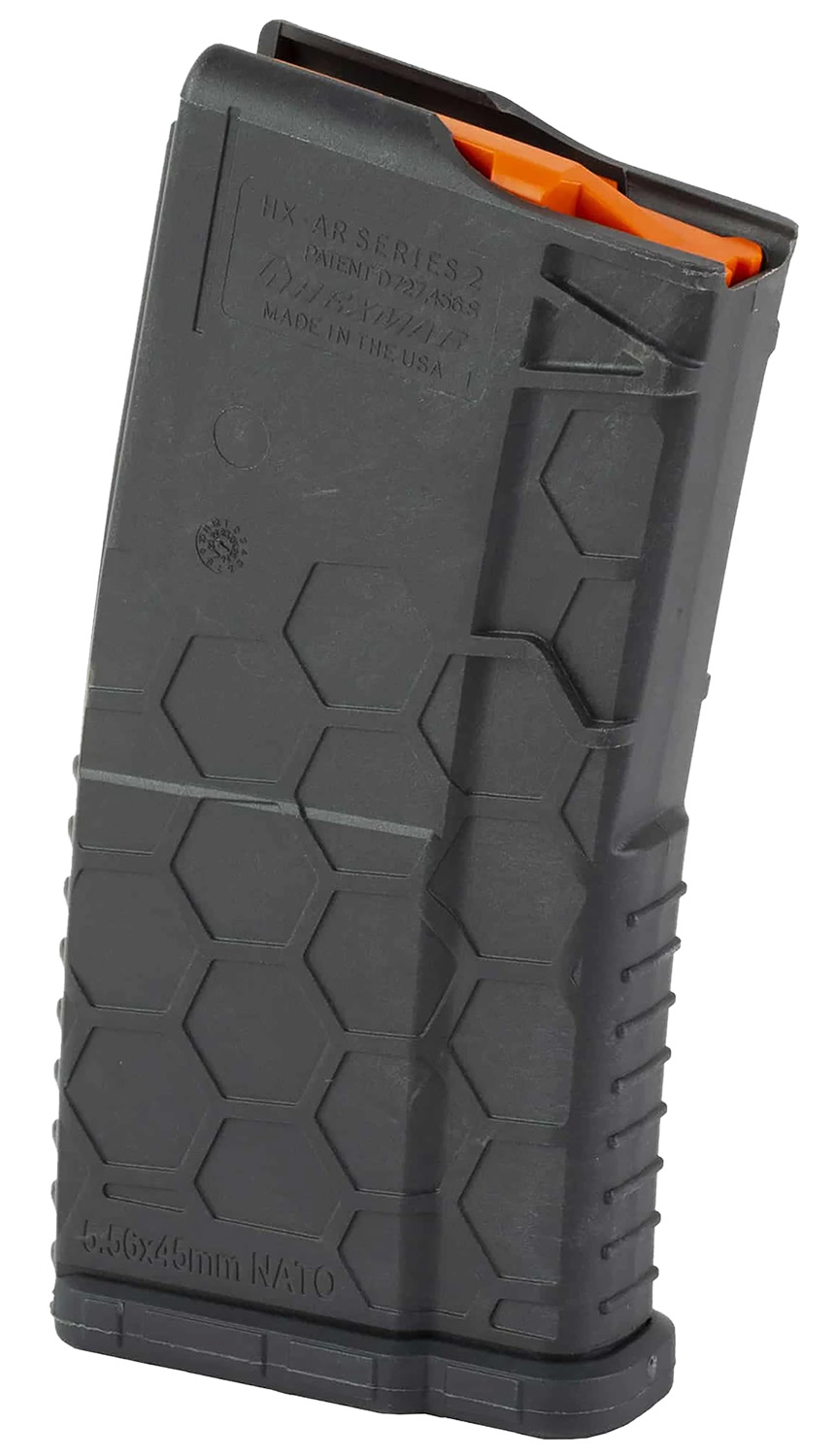 Hexmag HX20AR15BLK Shorty Black Polymer 20rd 5.56x45mm NATO for AR-15 3 Hexmag HX20AR15BLK Shorty Black Polymer 20rd 5.56x45mm NATO for AR-15