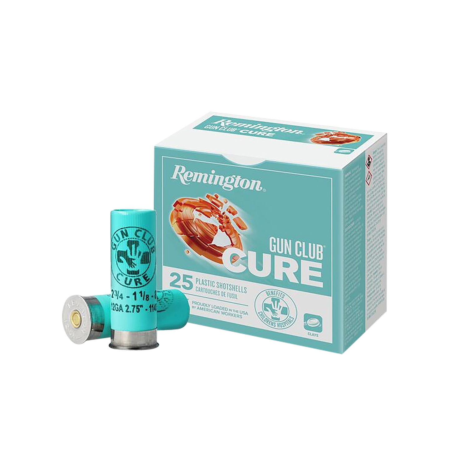 Remington Ammunition R20029 Gun Club Cure 12Gauge 2.75" 1 1/8oz 8Shot 25 Per Box/10 Case 3 Remington Ammunition R20029 Gun Club Cure 12Gauge 2.75" 1 1/8oz 8Shot 25 Per Box/10 Case