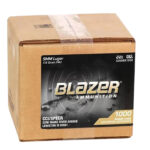 CCI 5200BK1000 Blazer Brass Handgun 9mmLuger 115gr Full Metal Jacket 1000 Per Box/1 Case *Loose 2 150641