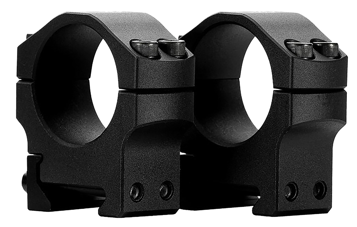 Mdt Sporting Goods Inc 103548BLK Premier Scope Ring Set Black Aluminum 34mm Tube, 1" Medium 3 Mdt Sporting Goods Inc 103548BLK Premier Scope Ring Set Black Aluminum 34mm Tube, 1" Medium