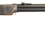 Cimarron CA236 1860 Henry Steel Framed 45 Colt (Long Colt) 12+1 24" Blued Octagon Barrel, Color Case Hardened Stainless Steel Receiver, Walnut Fixed Stock, Right Hand 2 158329
