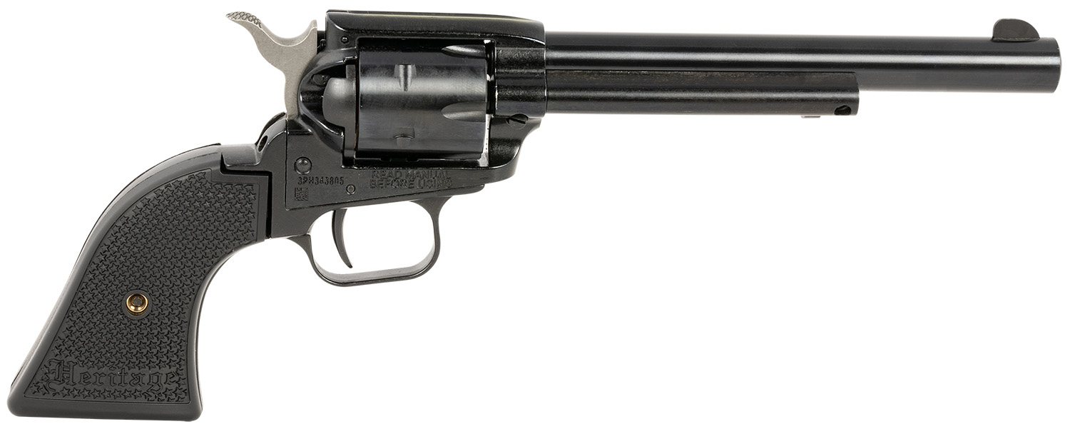 Heritage Mfg RR22B6PGHOL Rough Rider 22 LR 6 Shot, 6.50" Black Oxide Steel Barrel, Black Oxide Zinc Alloy Frame, Black Oxide Cylinder, Black Polymer Grip, Exposed Hammer 3 Heritage Mfg RR22B6PGHOL Rough Rider 22 LR 6 Shot, 6.50" Black Oxide Steel Barrel, Black Oxide Zinc Alloy Frame, Black Oxide Cylinder, Black Polymer Grip, Exposed Hammer