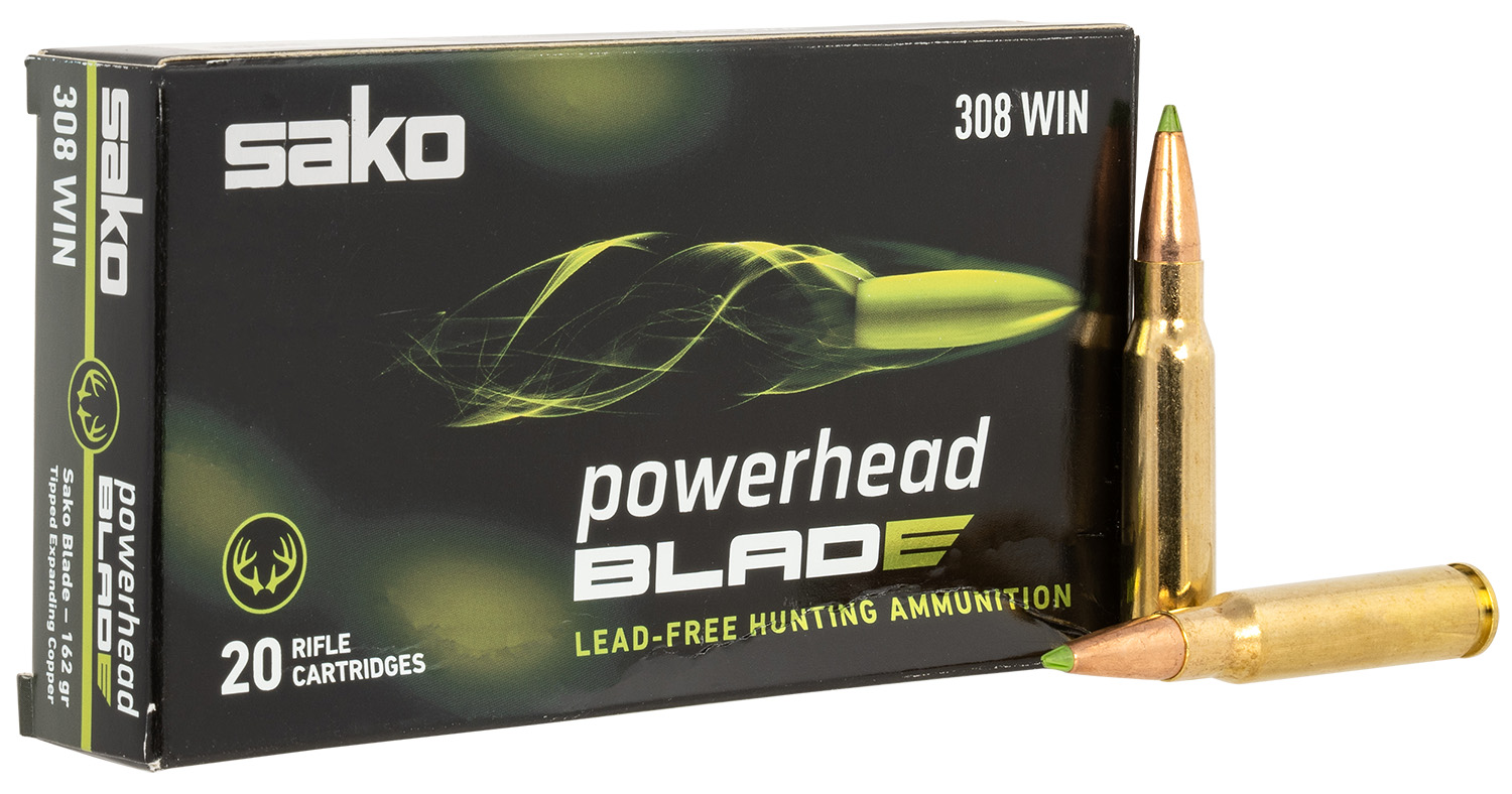 SAKO (TIKKA) PowerHead Blade 308Win 162gr 20 Per Box/10 Case 3 SAKO (TIKKA) PowerHead Blade 308Win 162gr 20 Per Box/10 Case