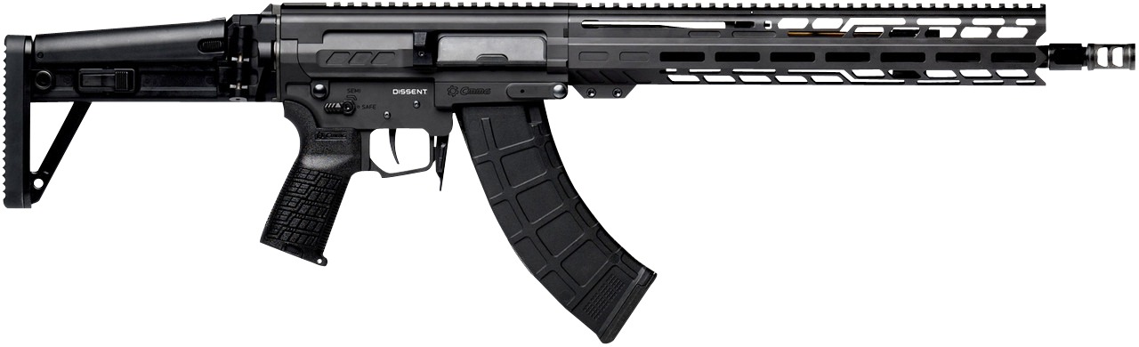 CMMG 86A7F0BAB Dissent MK47 7.62x39mm 30+1 (2) 14.30" P&W, Black Armor, Side Charging Handle Rec, 13.50" M-Lok Handguard, Side Folding Stock, Zeroed Grip, SVD Brake, 60/90 Ambi Safety, Adj. Gas Block 3 CMMG 86A7F0BAB Dissent MK47 7.62x39mm 30+1 (2) 14.30" P&W, Black Armor, Side Charging Handle Rec, 13.50" M-Lok Handguard, Side Folding Stock, Zeroed Grip, SVD Brake, 60/90 Ambi Safety, Adj. Gas Block