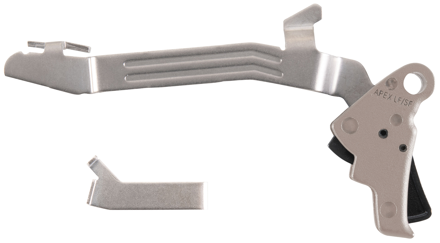 Apex Tactical 102P117FDE Action Enhancement Slim Flat Dark Earth Drop-In, Compatible w/Glock 43/43X/48 3 Apex Tactical 102P117FDE Action Enhancement Slim Flat Dark Earth Drop-In, Compatible w/Glock 43/43X/48