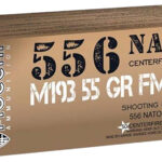 Fiocchi 556M193L 5.56NATO 55gr Full Metal Jacket Boat Tail 50 Per Box/20 Case 1 164991
