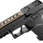 Kel-Tec P17BBLKORTANS P17 Sports South Exclusive 22 LR 16+1 3.80" Black Steel Barrel, Tan Optic Ready/Serrated Slide, Black Polymer Frame w/Picatinny Rail, Textured Grip 2 166827