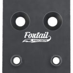 Foxtail Precision 100010 Adapter Plate Black Anodized Aluminum, Compatible w/Glock MOS, Holosun 407K/507K/EPS Carry Pattern Footprint Mount 1 167425