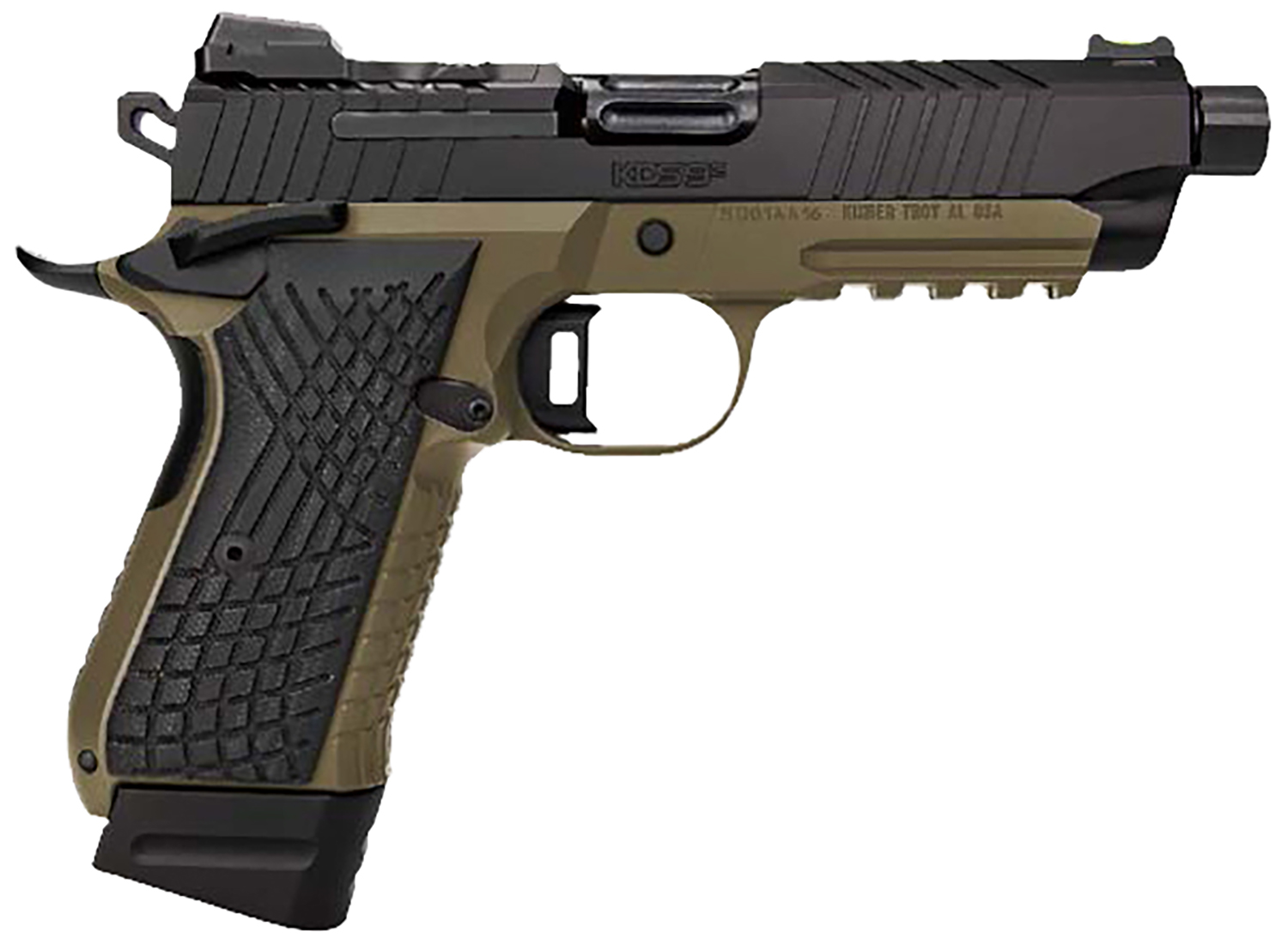 Kimber Mfg.,inc 3100023 KDS9C TFS 9mm 15+1 18+1 4.60" FDE/Black Front and Rear Serrations Stainless Steel G-10 Grip 3 Kimber Mfg.,inc 3100023 KDS9C TFS 9mm 15+1 18+1 4.60" FDE/Black Front and Rear Serrations Stainless Steel G-10 Grip