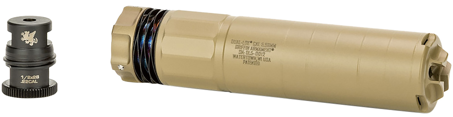 Griffin Armament GADL556FDEW Dual-Lok 22/5.56 Flat Dark Earth 17-4 PH Stainless Steel 3 Griffin Armament GADL556FDEW Dual-Lok 22/5.56 Flat Dark Earth 17-4 PH Stainless Steel