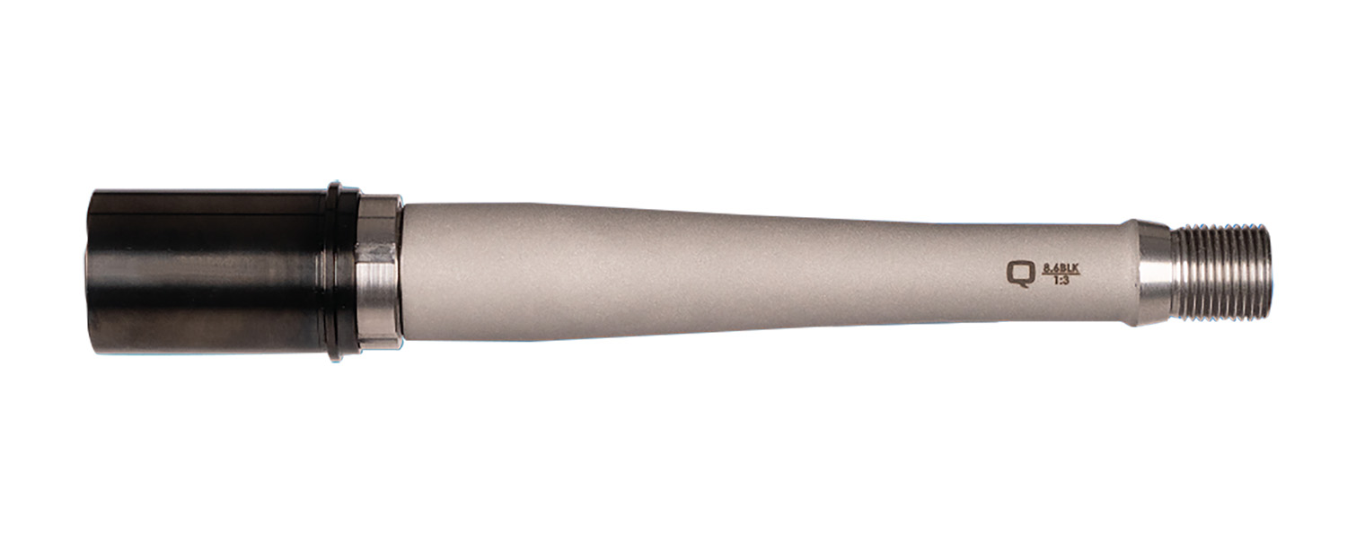 Q LLC ACCFIXBARREL8.68INCH Fixed Barrel Assembly 8.6 Blackout 8" Bead Blasted Matte Stainless Steel Barrel 3 Q LLC ACCFIXBARREL8.68INCH Fixed Barrel Assembly 8.6 Blackout 8" Bead Blasted Matte Stainless Steel Barrel