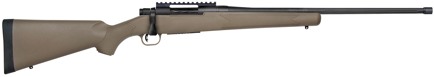 Mossberg 28253 Patriot Predator Full Size 22-250 Rem 5+1 22" Matte Blued Fluted Threaded Barrel, Matte Blued Stainless Steel Receiver w/Picatinny Rail, Flat Dark Earth Fixed Synthetic Stock 3 Mossberg 28253 Patriot Predator Full Size 22-250 Rem 5+1 22" Matte Blued Fluted Threaded Barrel, Matte Blued Stainless Steel Receiver w/Picatinny Rail, Flat Dark Earth Fixed Synthetic Stock