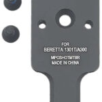 Meprolight USA 901141041 Optics Plate Shotgun Matte Black Aluminum Beretta 1301T/A300 RMR Footprint 2 176865