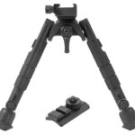 Leapers TLBP01B Bipod Black Anodized 7-9" Aluminum 1 177979