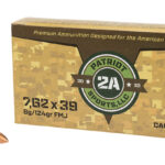PATRIOT SPORTS LLC P762124F 7.62x39mm 124gr Full Metal Jacket 20 Per Box/50 Case 2 181764