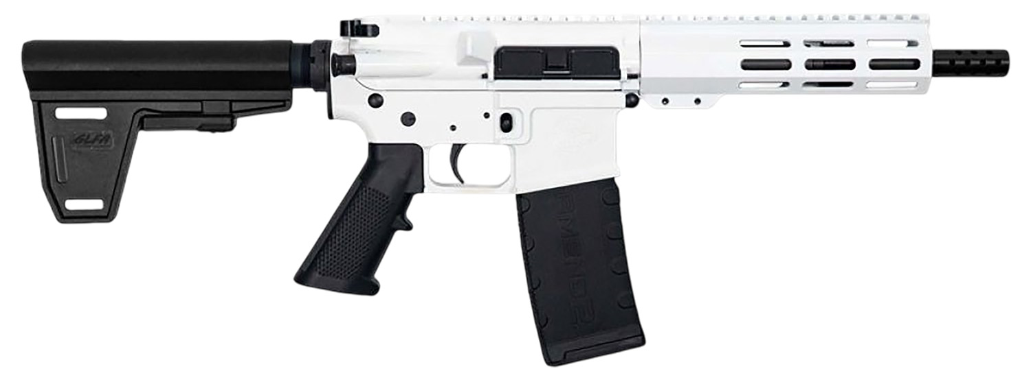 Great Lakes Firearms GL15223PBWHT AR-15 223 Wylde 30+1 7.50" Black Nitride Threaded Barrel, M-LOK Handguard, White Cerakote Aluminum Receiver w/Picatinny Rail, Black Polymer Mil-Spec Grip 3 Great Lakes Firearms GL15223PBWHT AR-15 223 Wylde 30+1 7.50" Black Nitride Threaded Barrel, M-LOK Handguard, White Cerakote Aluminum Receiver w/Picatinny Rail, Black Polymer Mil-Spec Grip