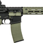 Tippmann Arms A101228 M4 LTE MSR 22 LR 25+1 16" Black Parkerized Threaded Barrel, OD Green Aluminum Receiver w/Picatinny Rail, M-LOK Handguard, Black Adj CAR15 Polymer Stock, OD Green Gen2 Grip, Right 1 185339