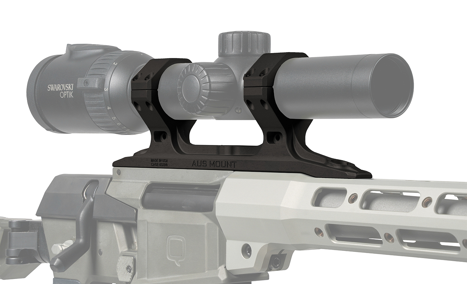 Catalog 72 Q 100-360 AUS MOUNT 30MM DIA DIRECT MINI FIX BLK