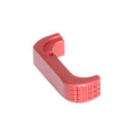 Timber Creek Outdoors GL43XEMRR Glock 43X Extended Magazine Release Anodized Red Aluminum 1 187028