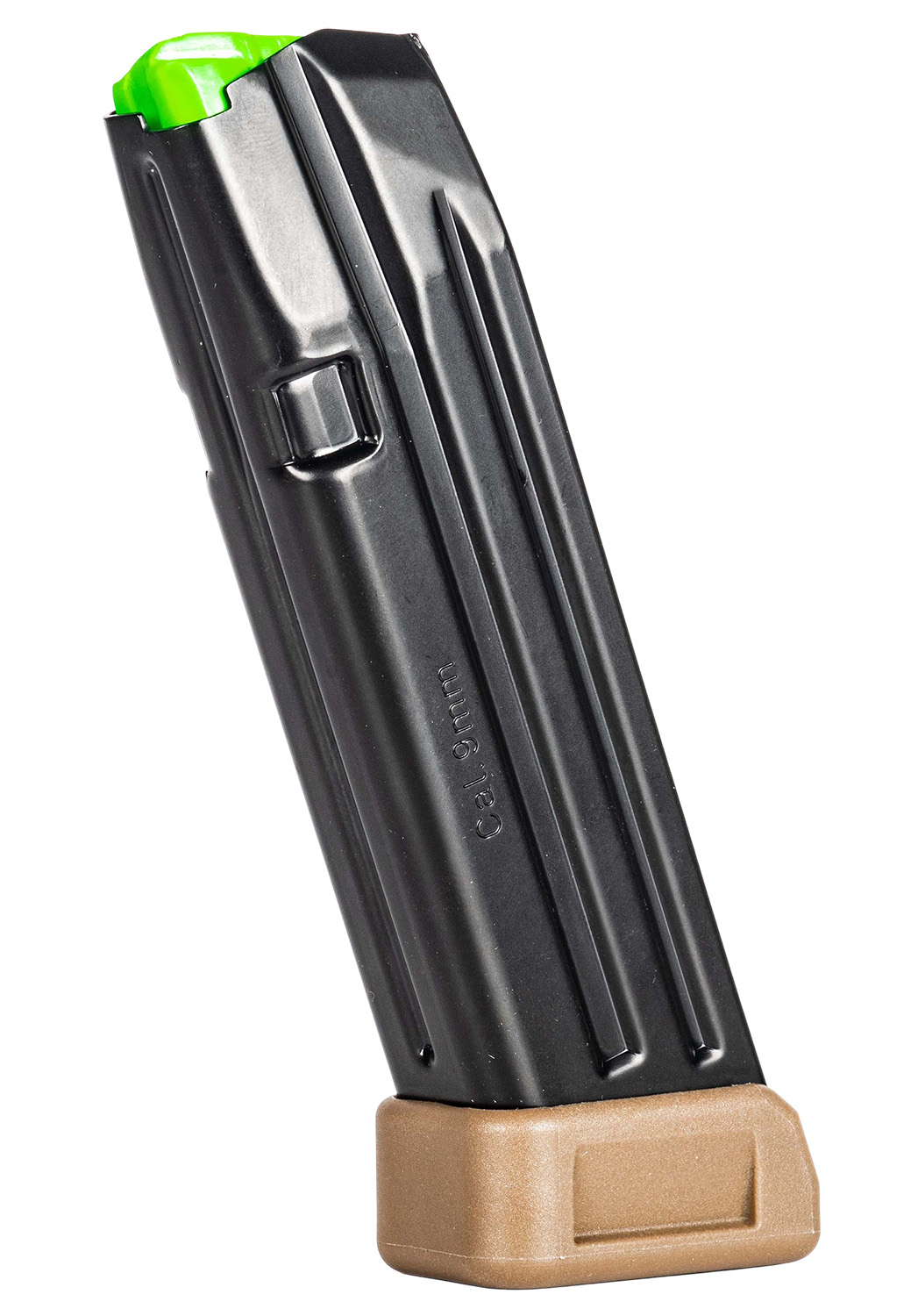 Mec-Gar MGG172005A Glock 17 20rd Extended 9mm Luger, Black Carbon Steel w/Flat Dark Earth Floorplate 3 Mec-Gar MGG172005A Glock 17 20rd Extended 9mm Luger, Black Carbon Steel w/Flat Dark Earth Floorplate