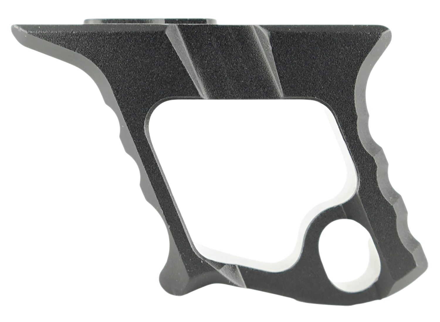Tyrant CNC TD772BLKM1 Handstop Halo Black Aluminum Fits AR15 3 Tyrant CNC TD772BLKM1 Handstop Halo Black Aluminum Fits AR15
