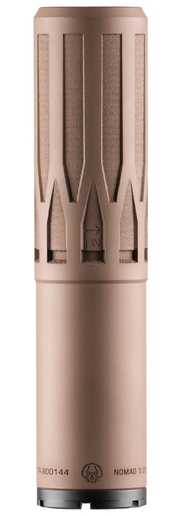 Dead Air NOMADTIOTFDE Nomad Ti OTB 300 RUM/7mm BC 1.76" Flat Dark Earth Titanium 3 Dead Air NOMADTIOTFDE Nomad Ti OTB 300 RUM/7mm BC 1.76" Flat Dark Earth Titanium