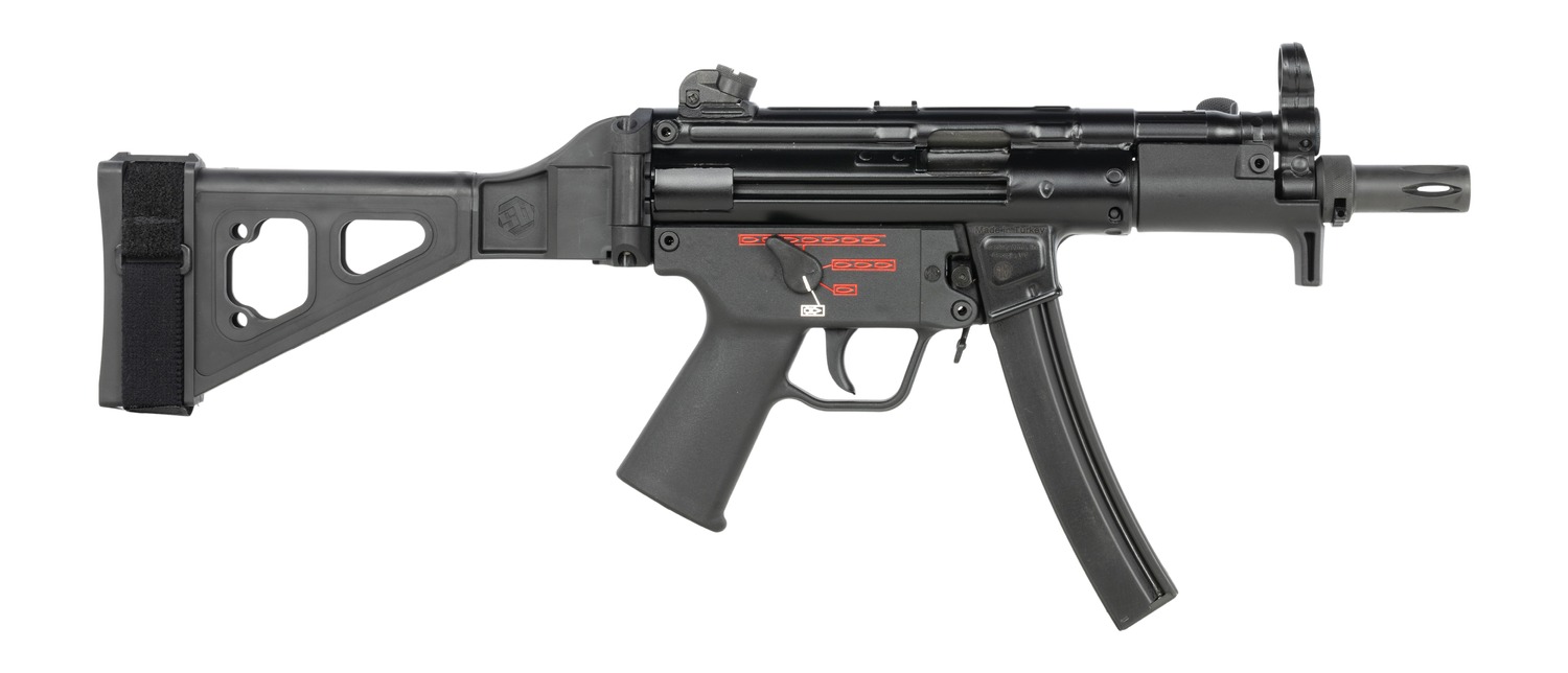 Century Arms HG6035NBN AP5 Navy 9mm Luger 30+1 5.80" Manganese Phosphate Threaded Barrel, Black Lacquer Over Manganese Phosphate Steel Stamped Receiver, Pistol Brace, Black Navy Style Grip 3 Century Arms HG6035NBN AP5 Navy 9mm Luger 30+1 5.80" Manganese Phosphate Threaded Barrel, Black Lacquer Over Manganese Phosphate Steel Stamped Receiver, Pistol Brace, Black Navy Style Grip