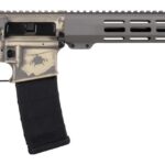 Shark Coast Tactical 300-111-1000-27 Military 5.56 NATO 30+1 16" Black Melonite Threaded Barrel 2-Tone FDE Cerakote Aluminum Receiver w/Picatinny Rail, M-LOK Handguard, Magpul MOE SL Black Polymer Sto 2 193757